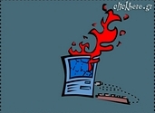 Burning PC
