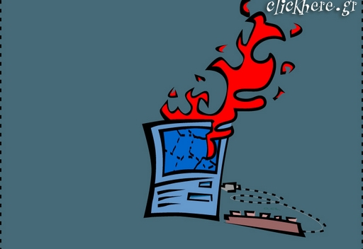 Burning PC