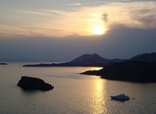 Θέα από το ακρωτήριο Σουνίου