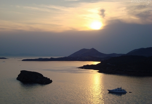 Θέα από το ακρωτήριο Σουνίου