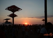 Sunset at the Samothraki dance festival