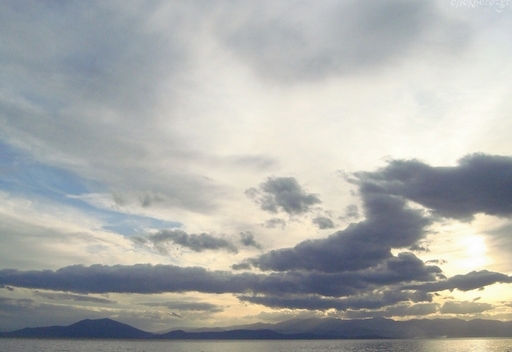 Sky and sea